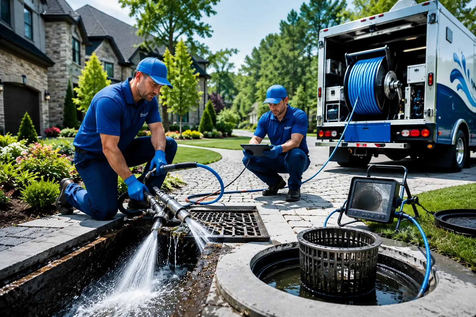 Local outdoor drain cleaning professionals in Bushwood, MD
